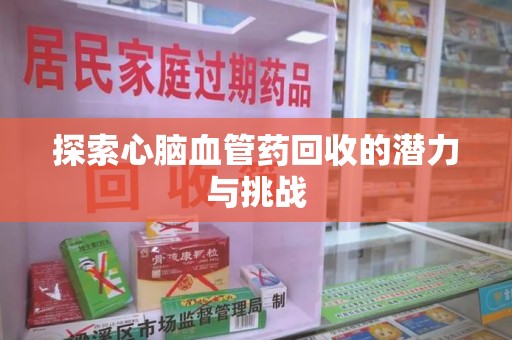长沙探索心脑血管药回收的潜力与挑战