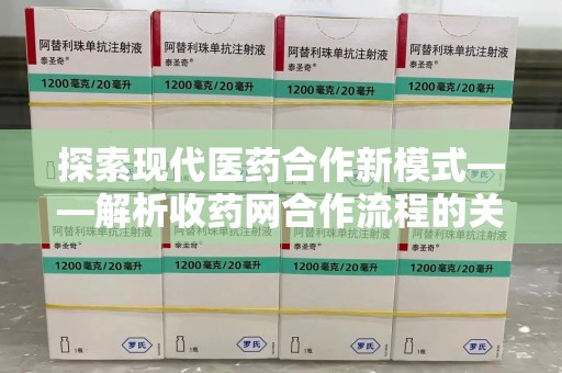 长沙探索现代医药合作新模式——解析收药网合作流程的关键要素